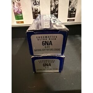 Redken Chromatics Ultra Rich 6NA 6.01 Natural Ash Permanent Hair Color
